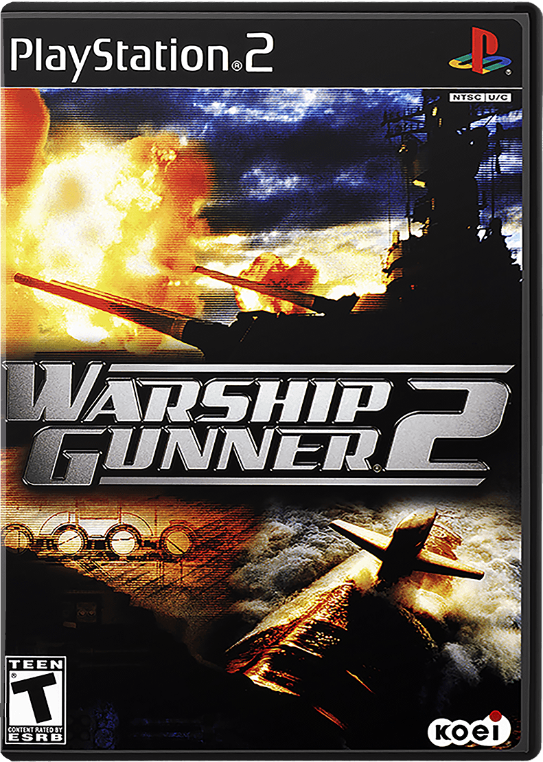 Warship Gunner 2 box art for Playstation 2